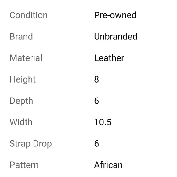 *SOLD* AFRICAN Elephant Design Leather Purse - Picture 7 of 7